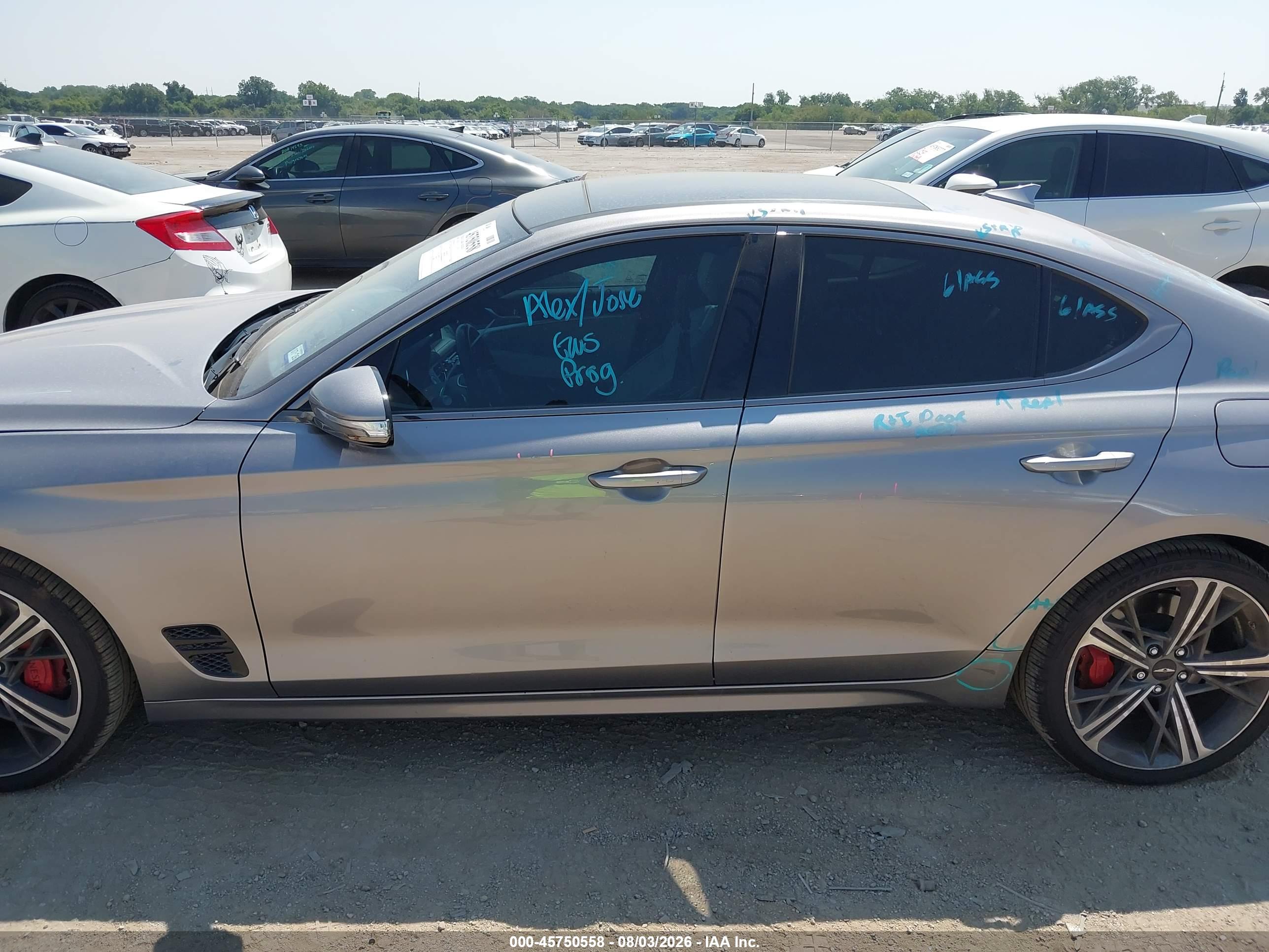 2024 GENESIS G70 3.3T RWD SPORT ADVANCED