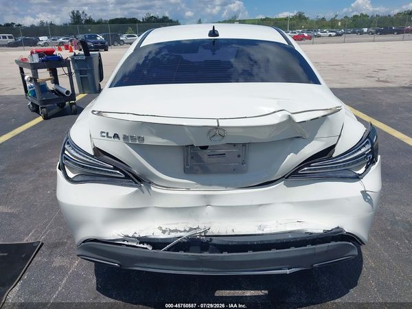 2018 MERCEDES-BENZ CLA 250 CLA250