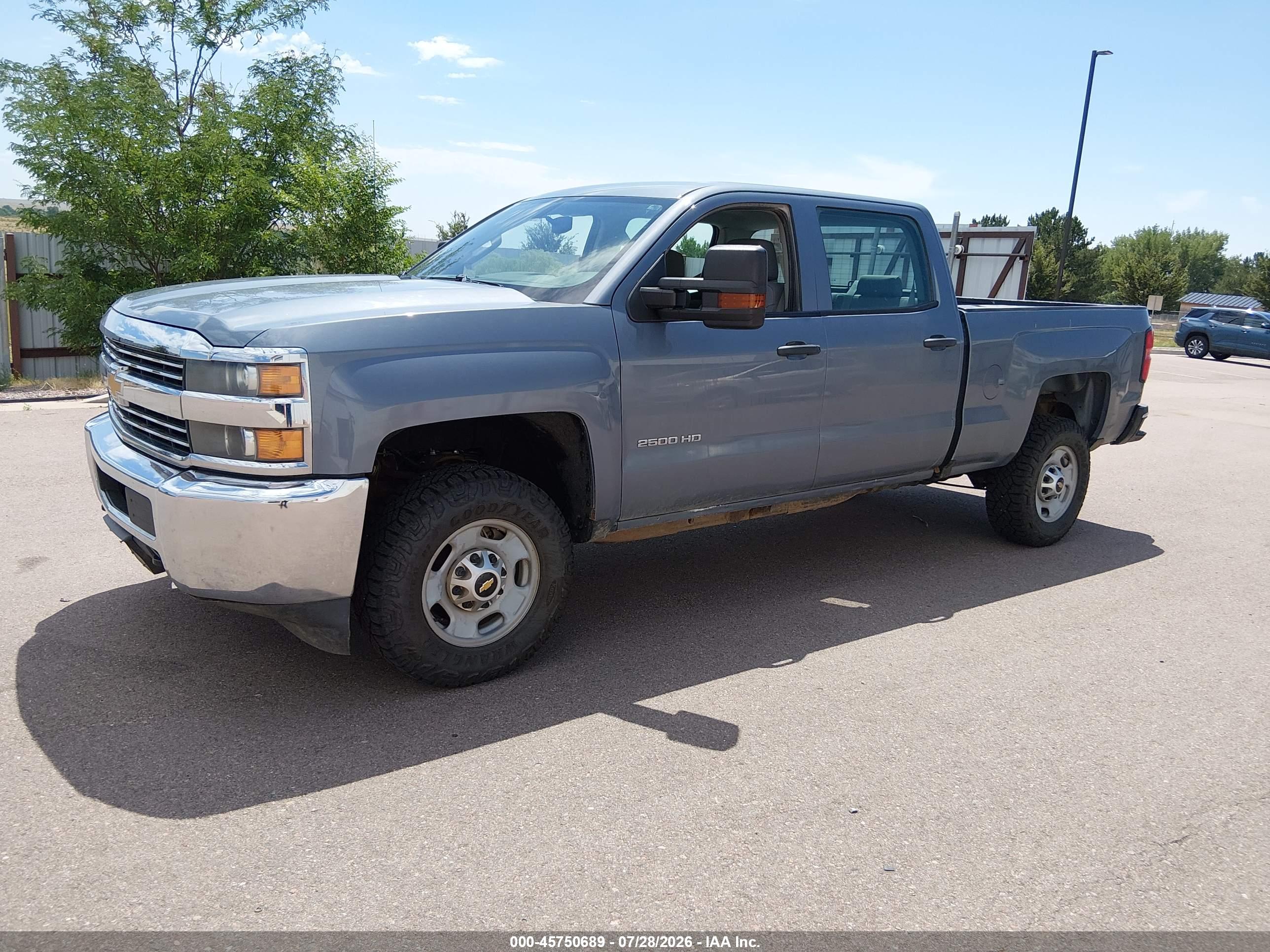 2016 CHEVROLET SILVERADO 2500HD WORK TRUCK — I2