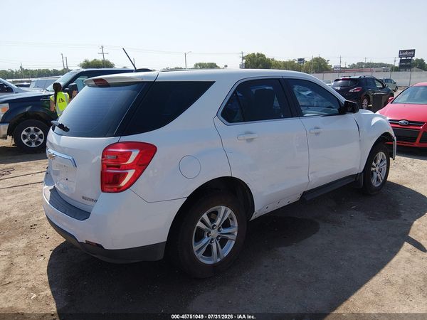 2016 CHEVROLET EQUINOX LS — I4