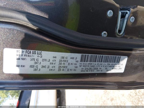 2018 JEEP COMPASS ALTITUDE FWD