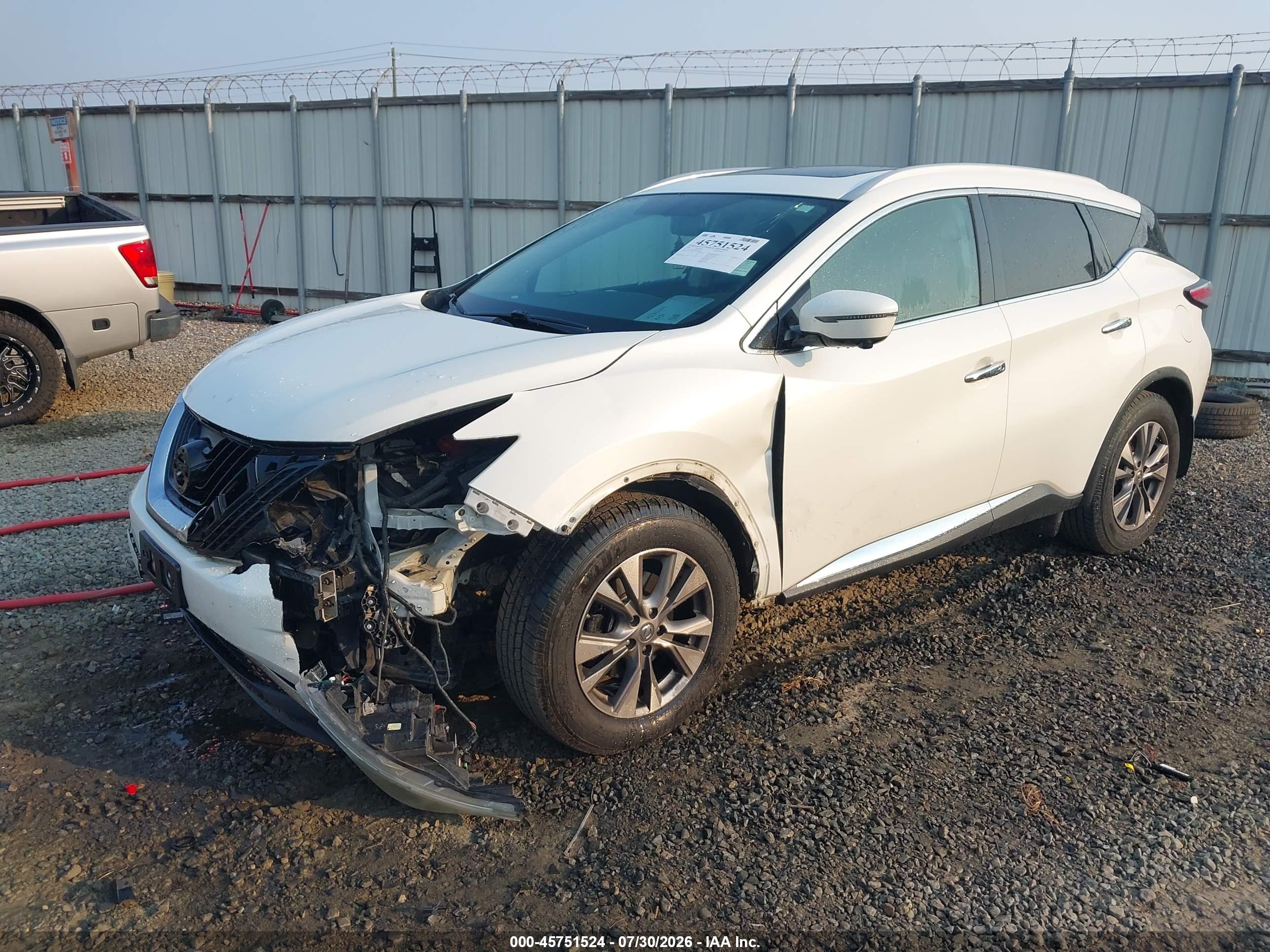 2018 NISSAN MURANO PLATINUM/S/SL/SV — I2