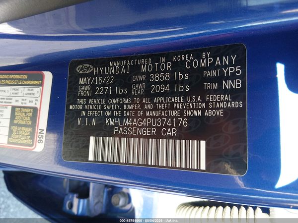 2023 HYUNDAI ELANTRA SEL