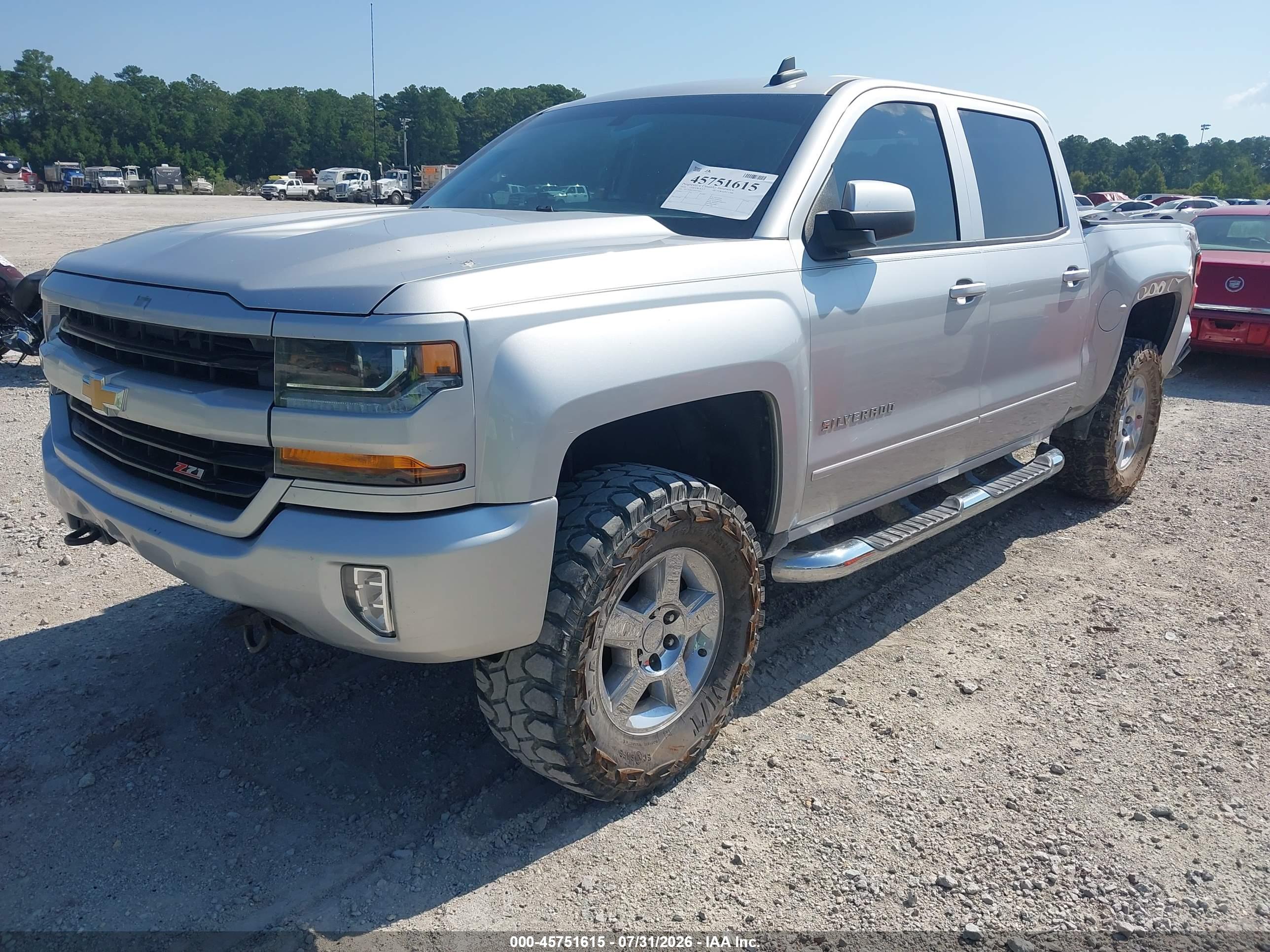 2018 CHEVROLET SILVERADO 1500 2LT — I2