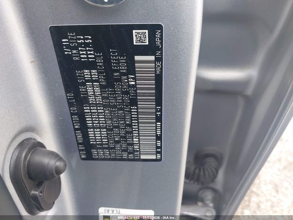 2019 HONDA CR-V EX-L
