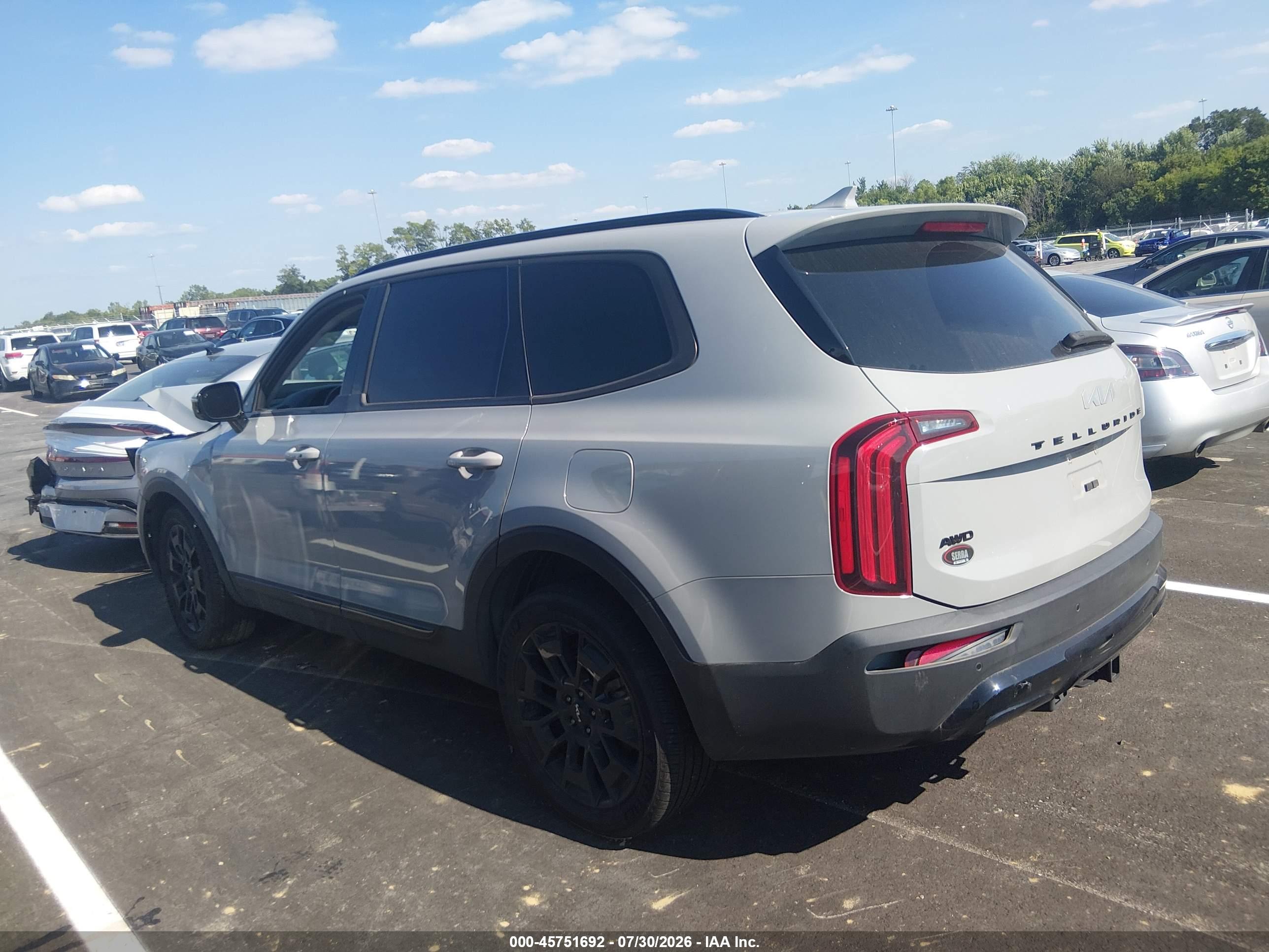 2022 KIA TELLURIDE SX