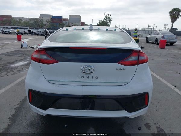 2019 HYUNDAI IONIQ HYBRID SEL
