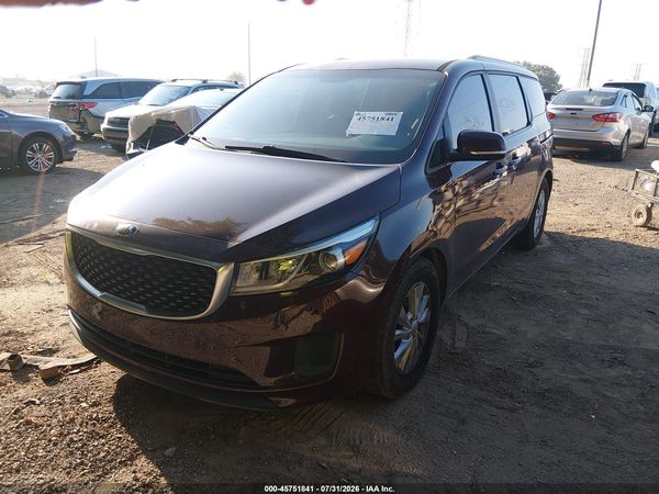 2016 KIA SEDONA LX