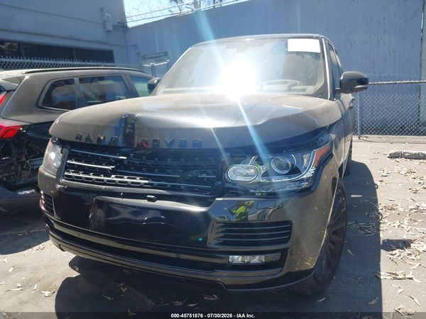2016 LAND ROVER RANGE ROVER 5.0L V8 SUPERCHARGED
