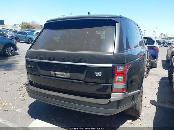 2016 LAND ROVER RANGE ROVER 5.0L V8 SUPERCHARGED