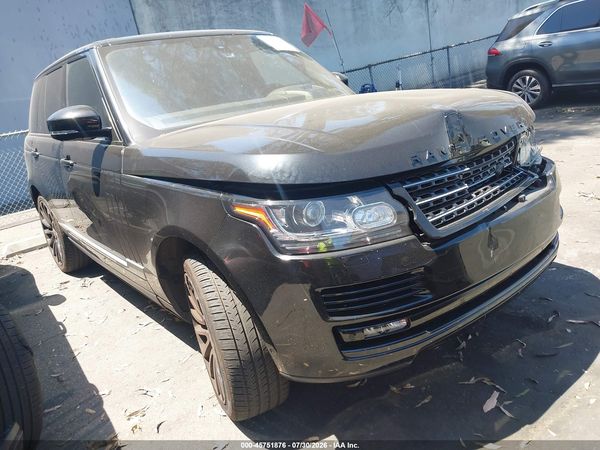 2016 LAND ROVER RANGE ROVER 5.0L V8 SUPERCHARGED