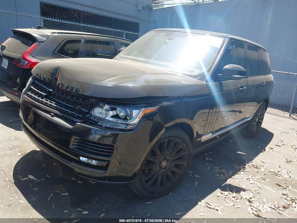 2016 LAND ROVER RANGE ROVER 5.0L V8 SUPERCHARGED