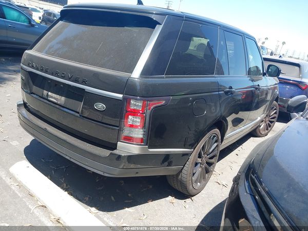 2016 LAND ROVER RANGE ROVER 5.0L V8 SUPERCHARGED