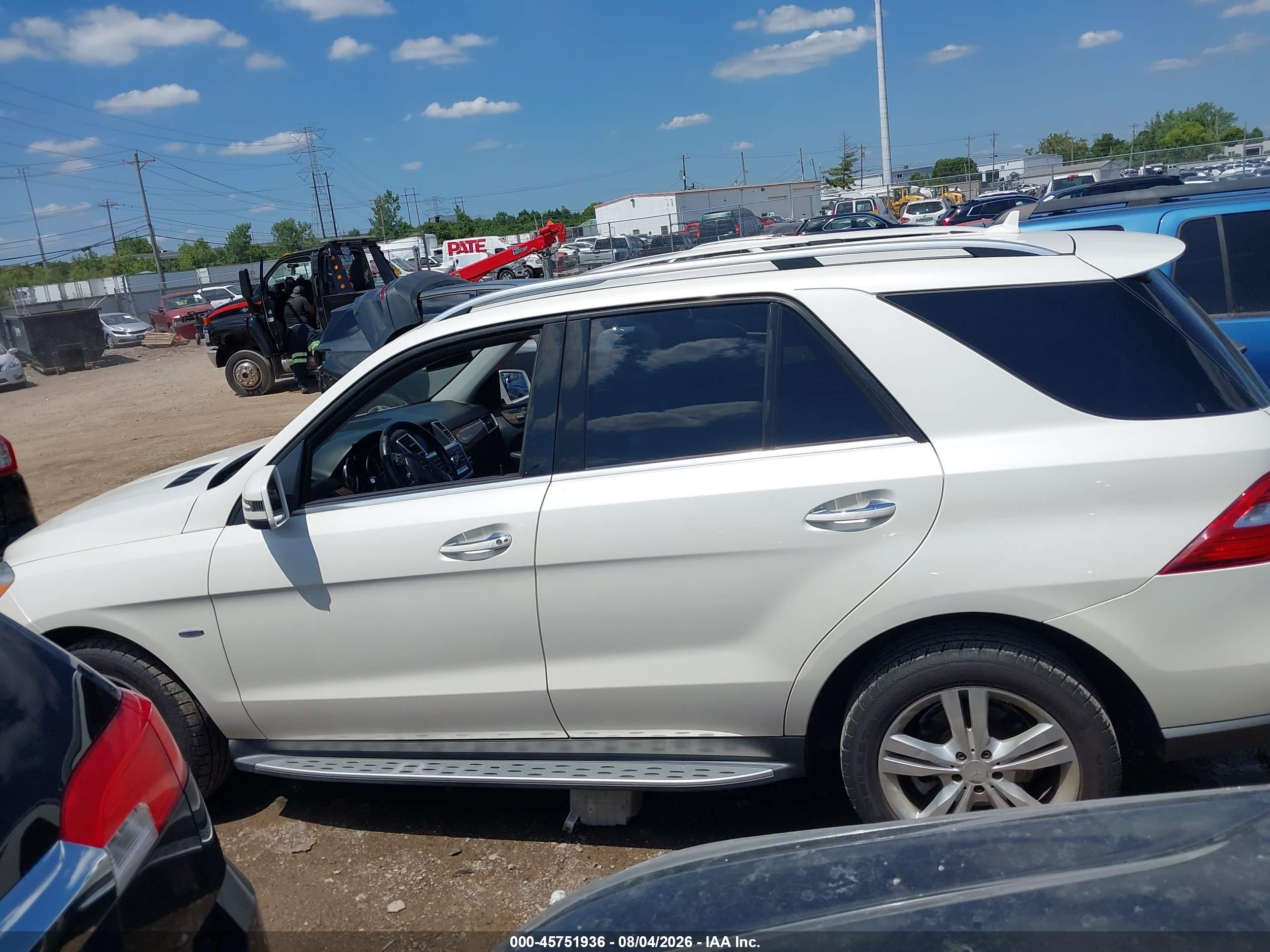 2012 MERCEDES-BENZ ML 350 4MATIC