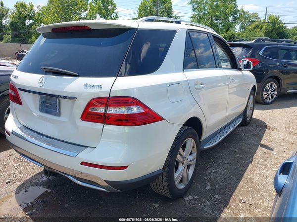 2012 MERCEDES-BENZ ML 350 4MATIC