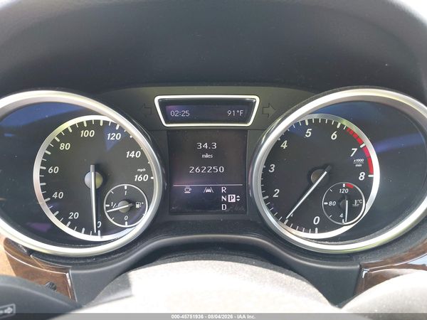2012 MERCEDES-BENZ ML 350 4MATIC