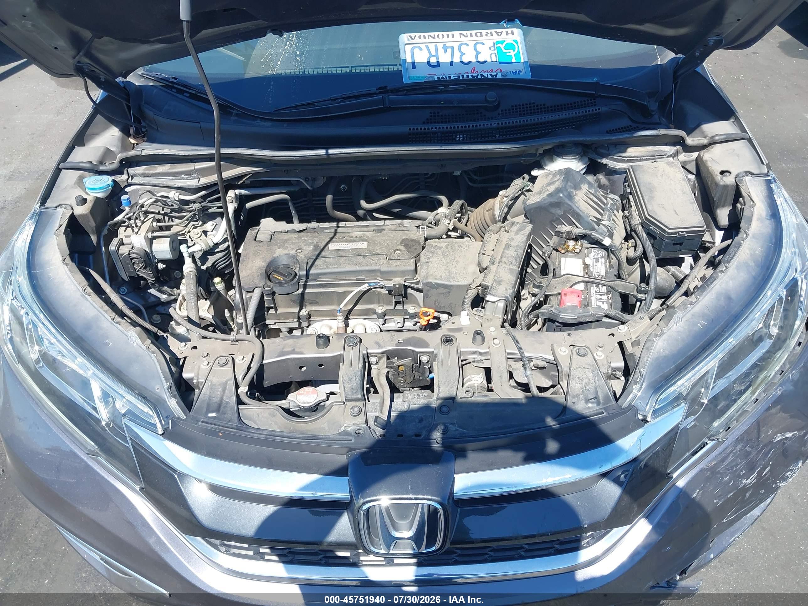 2016 HONDA CR-V EX