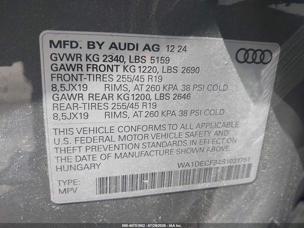 2025 AUDI Q3
