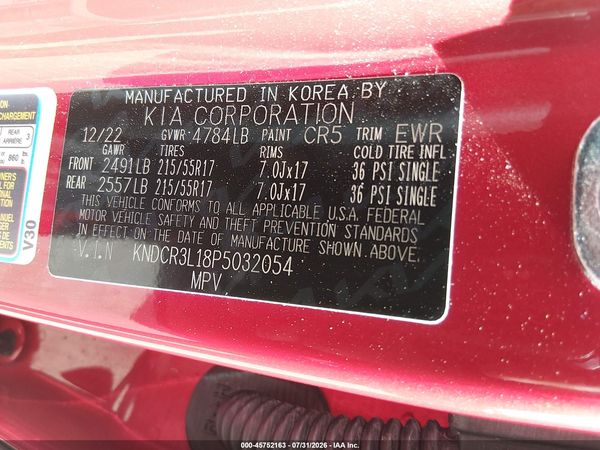 2023 KIA NIRO EV WIND