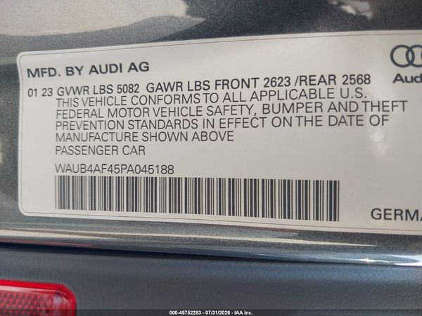 2023 AUDI S4