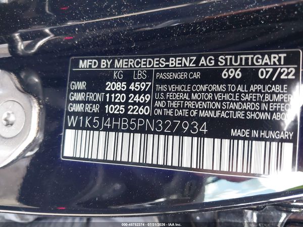 2023 MERCEDES-BENZ CLA 250 COUPE 4MATIC