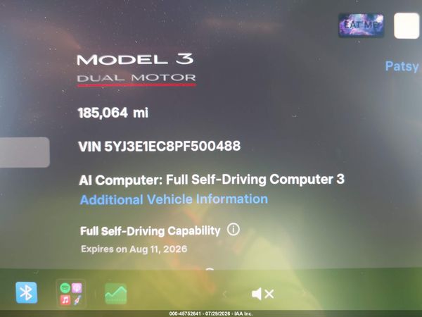 2023 TESLA MODEL 3