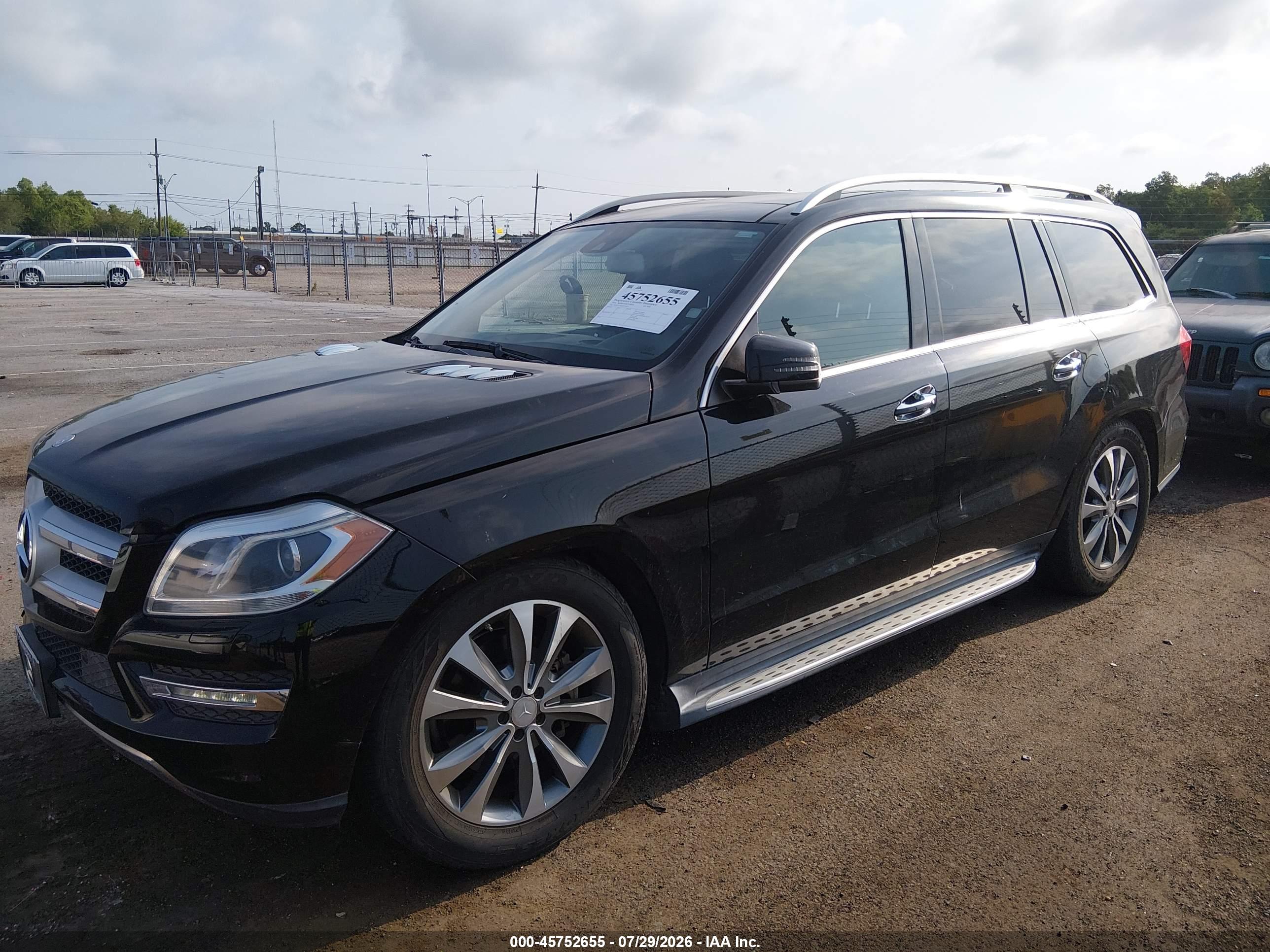 2014 MERCEDES-BENZ GL 450 4MATIC