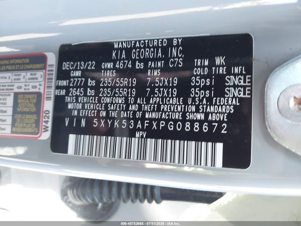 2023 KIA SPORTAGE SX-PRESTIGE