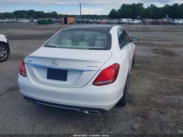 2016 MERCEDES-BENZ C 300 4MATIC