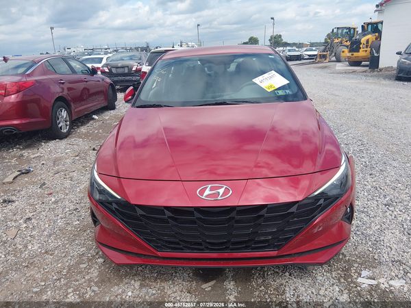 2023 HYUNDAI ELANTRA HYBRID BLUE