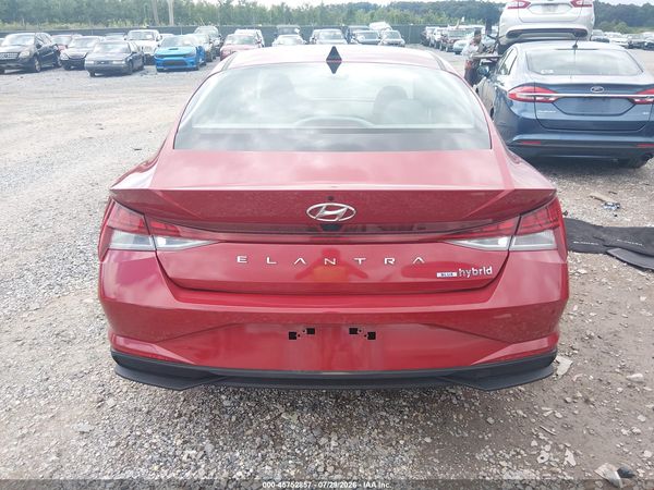 2023 HYUNDAI ELANTRA HYBRID BLUE