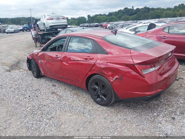 2023 HYUNDAI ELANTRA HYBRID BLUE
