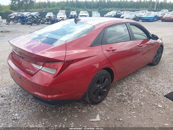 2023 HYUNDAI ELANTRA HYBRID BLUE