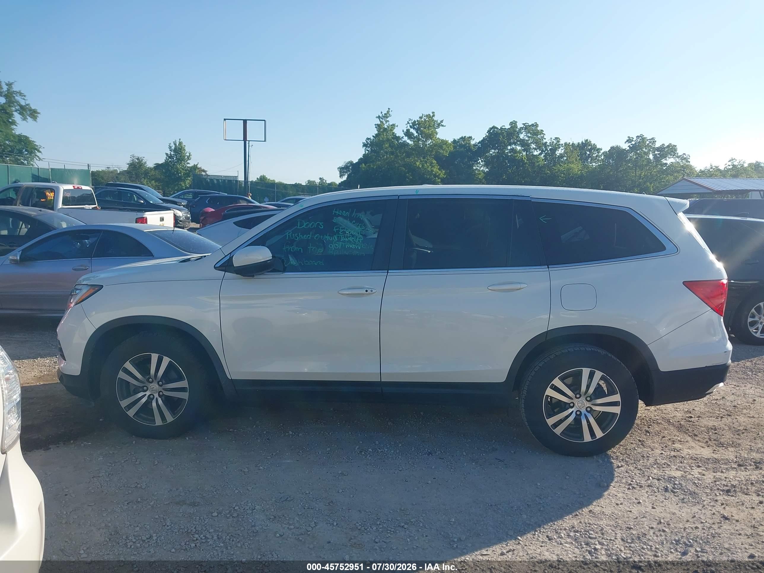 2017 HONDA PILOT EX-L