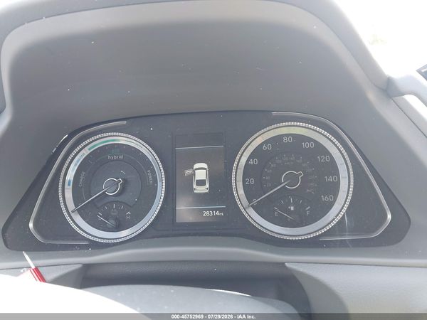 2023 HYUNDAI SONATA HYBRID BLUE