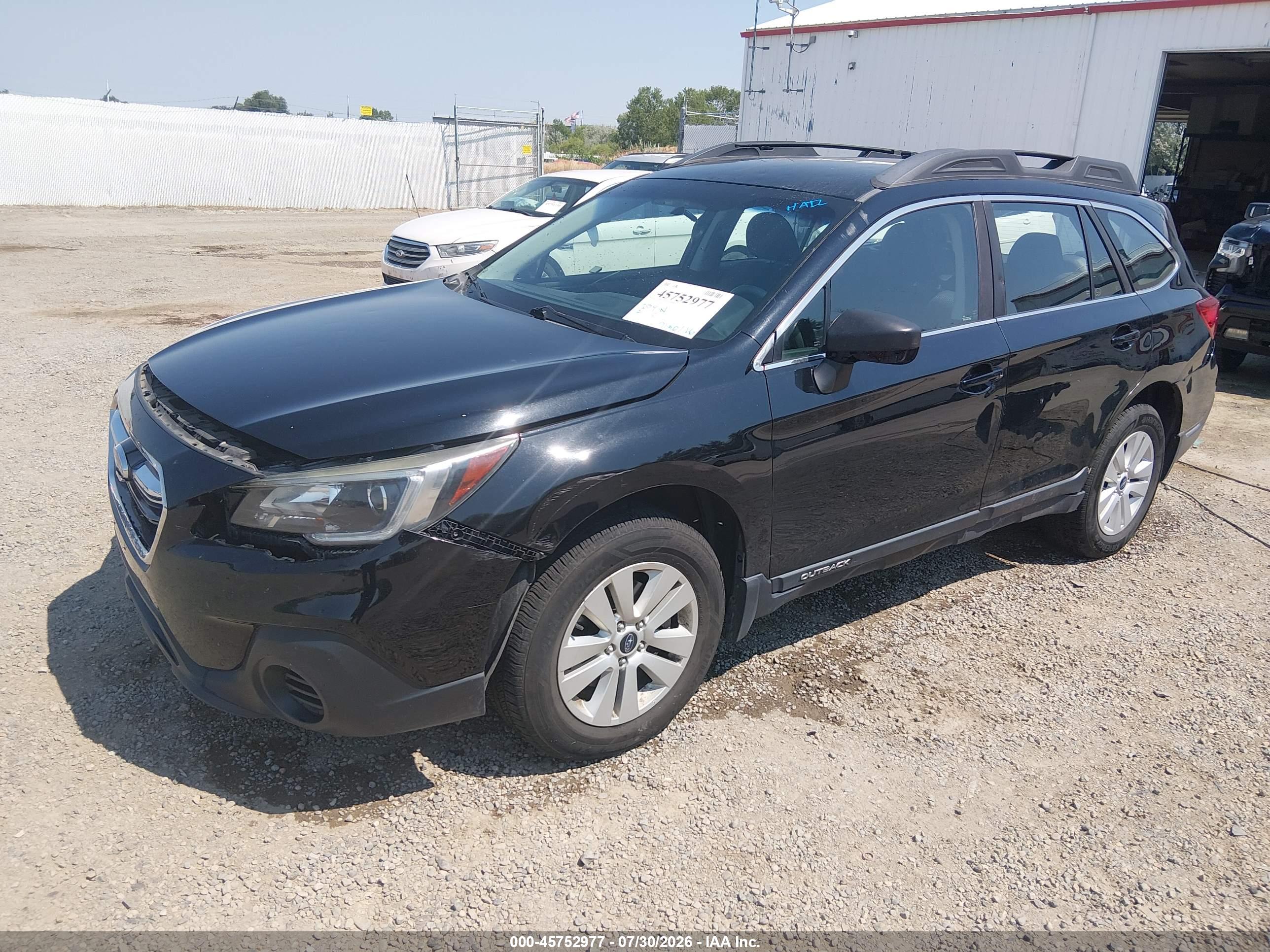 2018 SUBARU OUTBACK 2.5I — I2