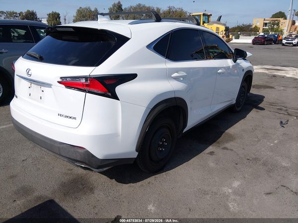 2017 LEXUS NX 200T F SPORT