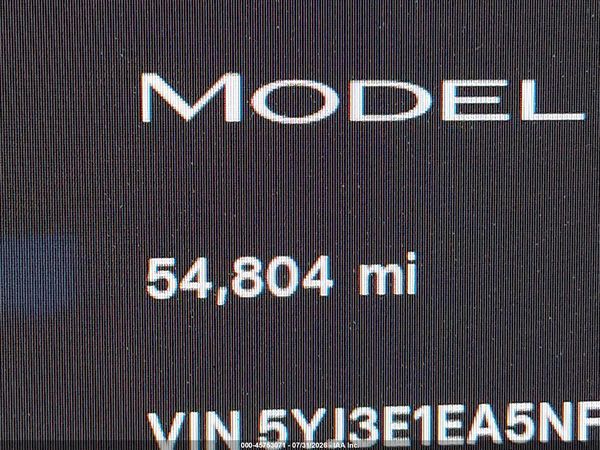 2022 TESLA MODEL 3 REAR-WHEEL DRIVE