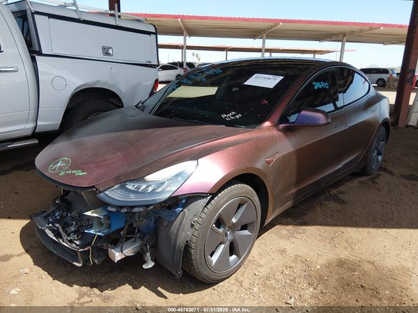2022 TESLA MODEL 3 REAR-WHEEL DRIVE