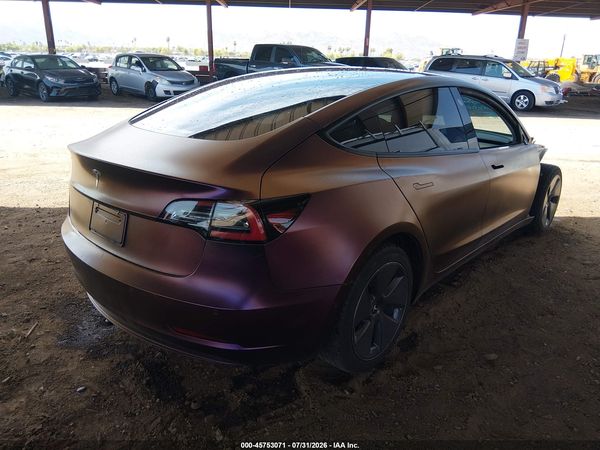 2022 TESLA MODEL 3 REAR-WHEEL DRIVE
