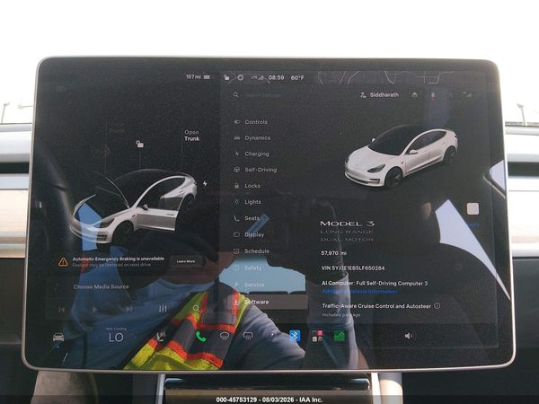 2020 TESLA MODEL 3