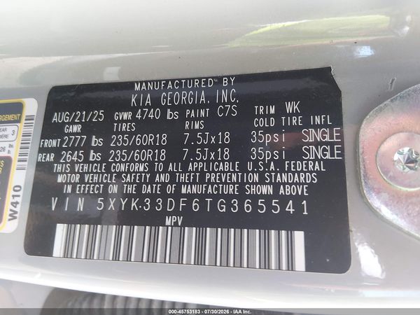 2026 KIA SPORTAGE EX