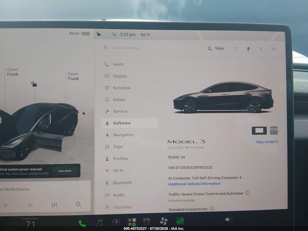 2025 TESLA MODEL 3