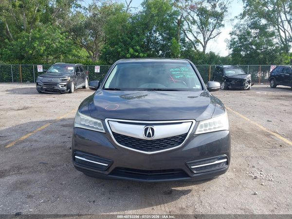 2016 ACURA MDX ACURAWATCH PLUS PACKAGE