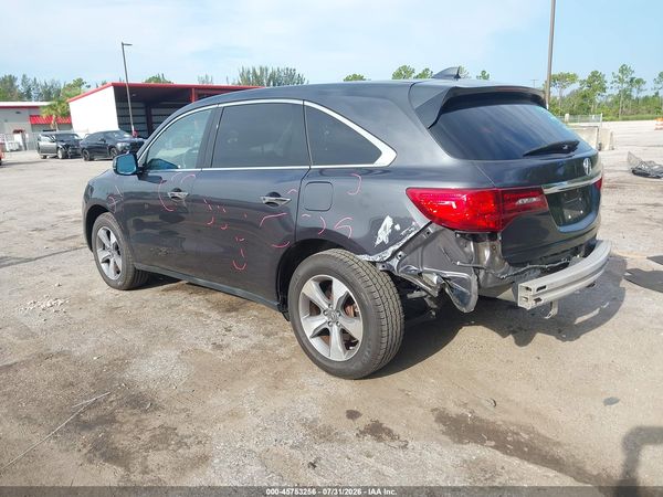 2016 ACURA MDX ACURAWATCH PLUS PACKAGE