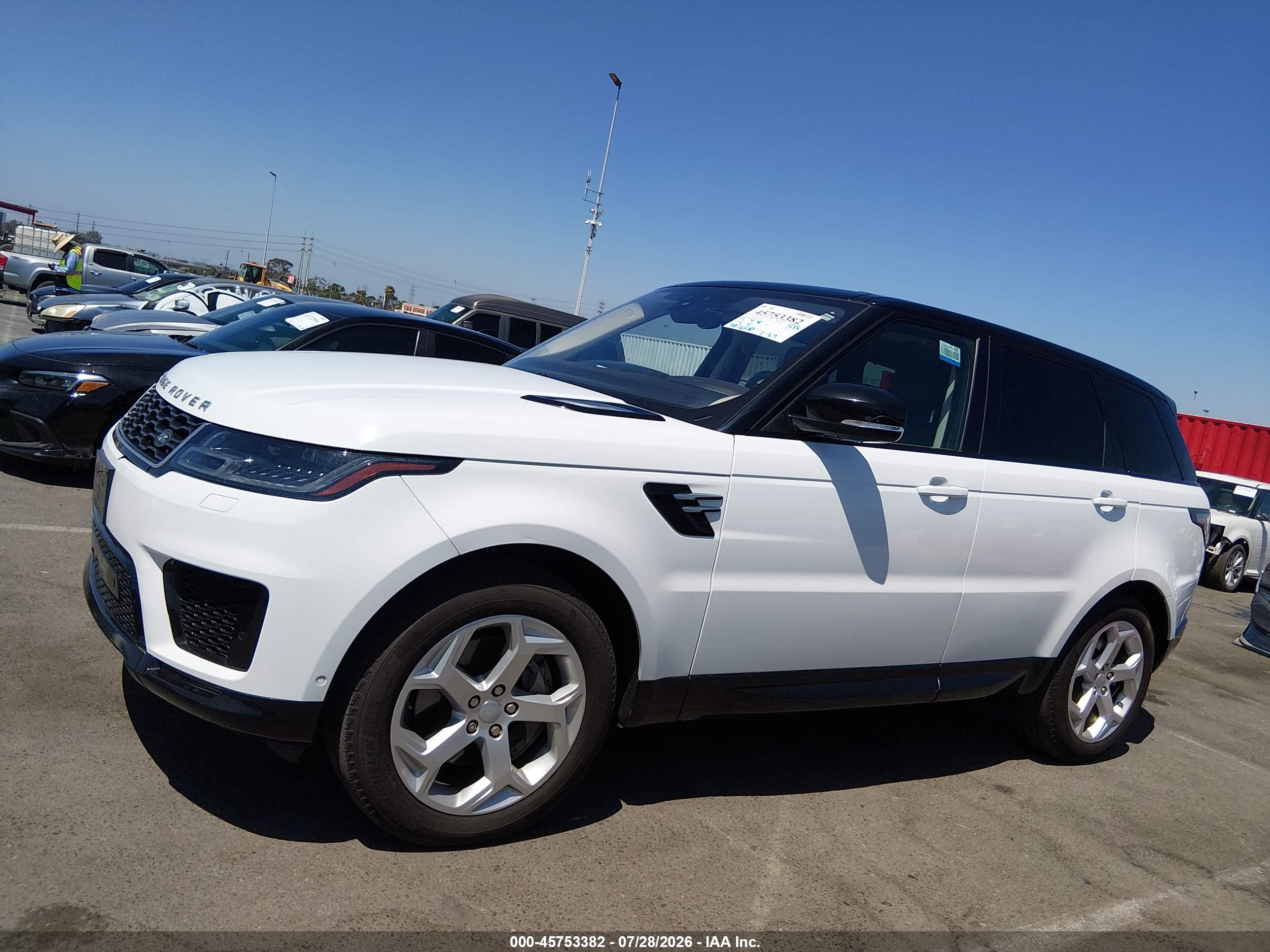 2019 LAND ROVER RANGE ROVER SPORT HSE MHEV