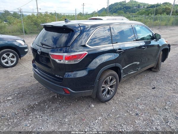 2016 TOYOTA HIGHLANDER XLE V6
