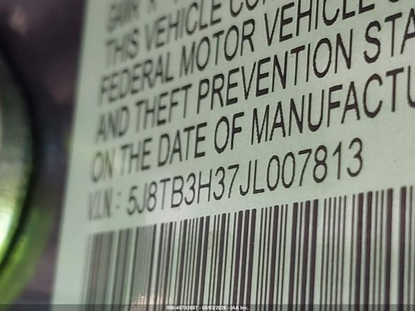 2018 ACURA RDX ACURAWATCH PLUS PACKAGE