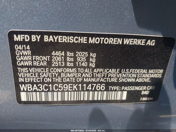 2014 BMW 328I