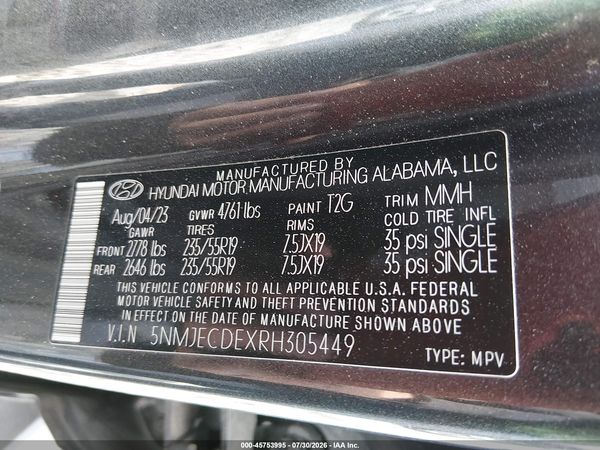 2024 HYUNDAI TUCSON LIMITED